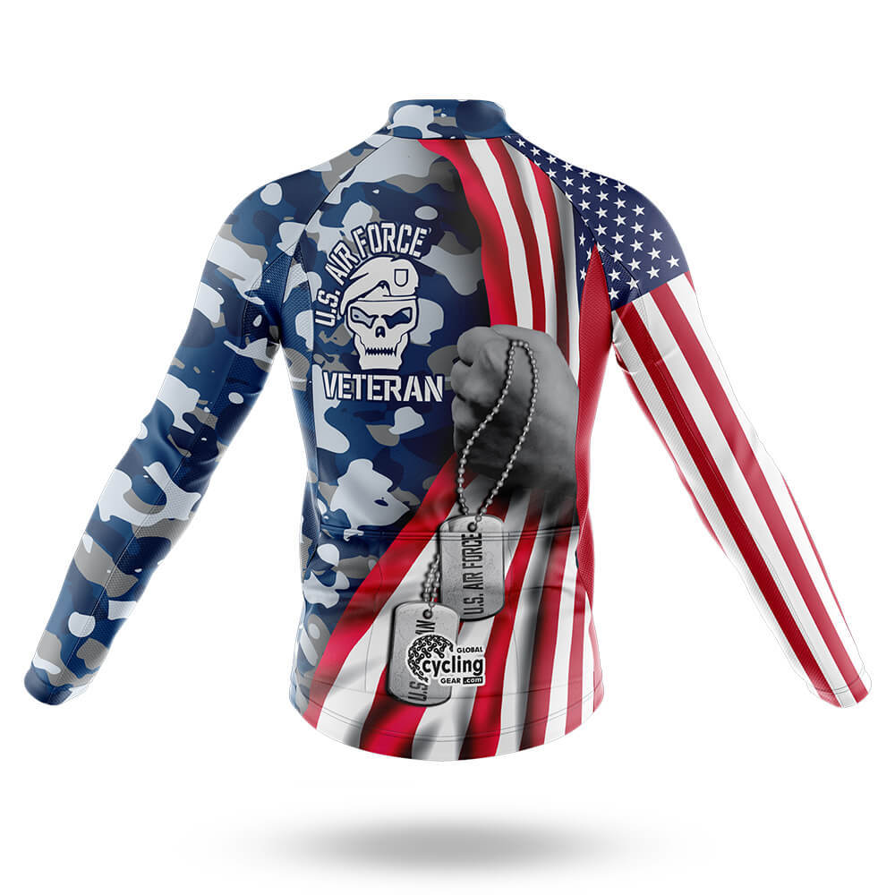 US Air Force Veteran Flag - Men's Cycling Kit
