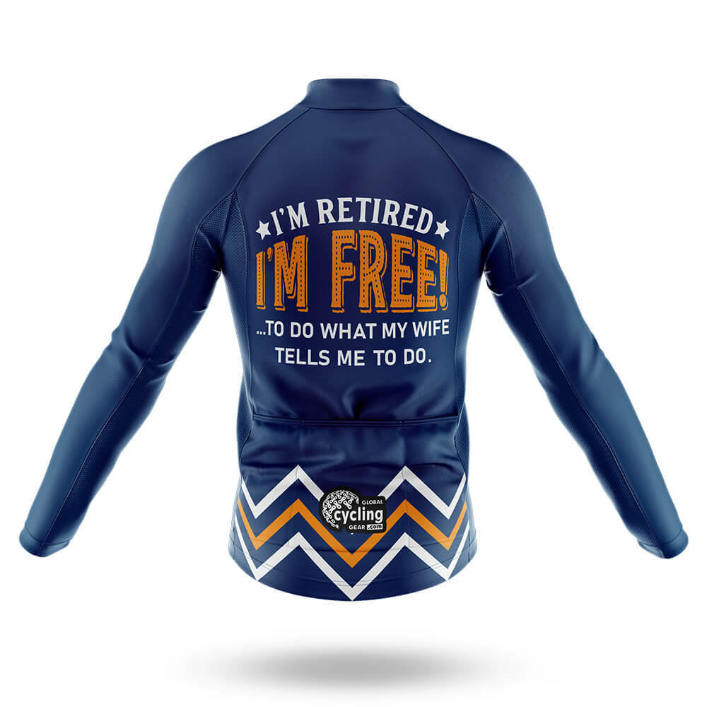 I'm Retired V7 - Men's Cycling Kit
