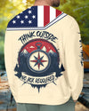 Custom Name Think Outside No Box Required All Over Print Shirt