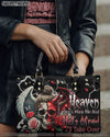 HEAVEN DON'T WANT ME LEATHER HANDBAG - TYTD2407241