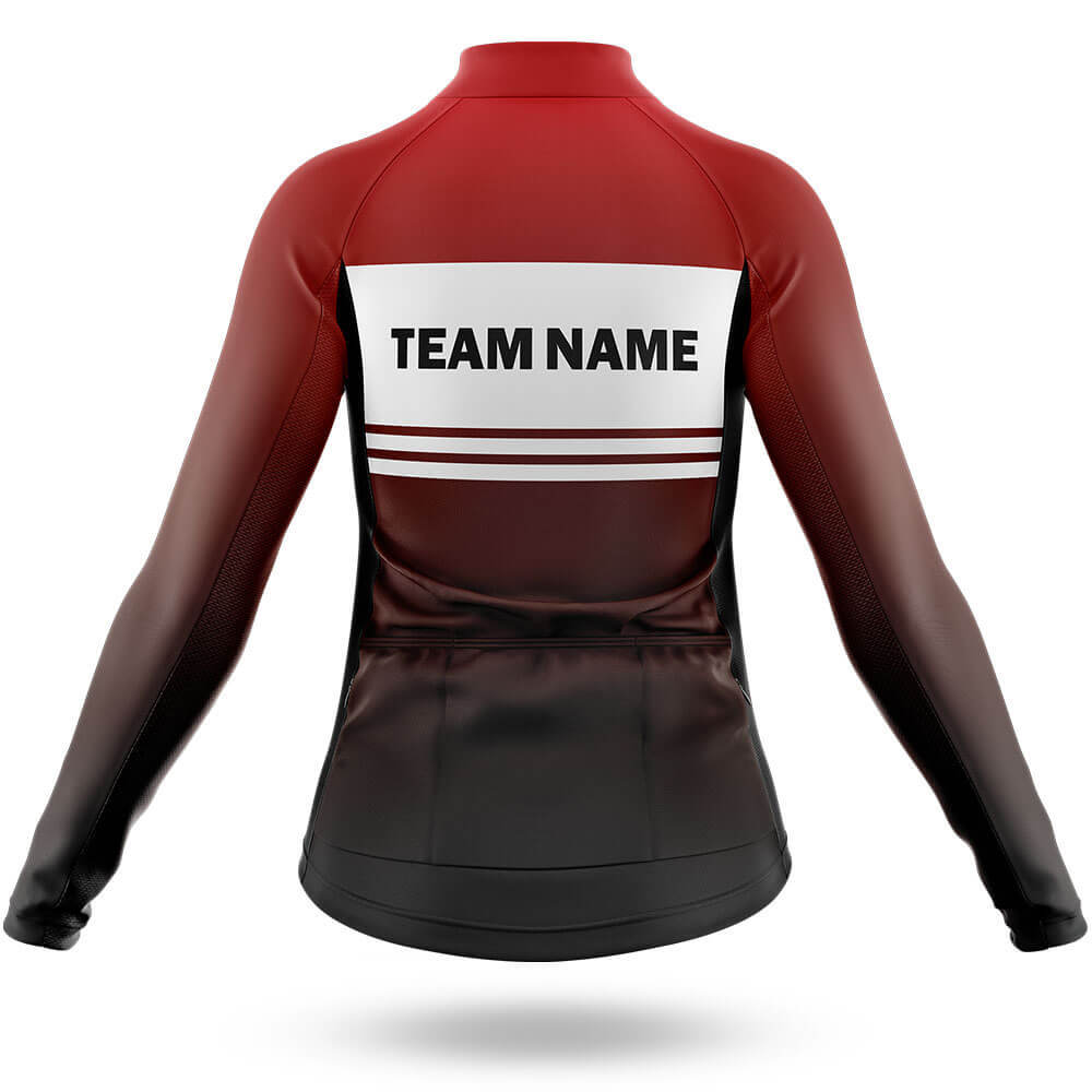 Custom Team Name S2 Black - Women's Cycling Kit