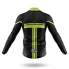 Black Lime Green - Men's Cycling Kit