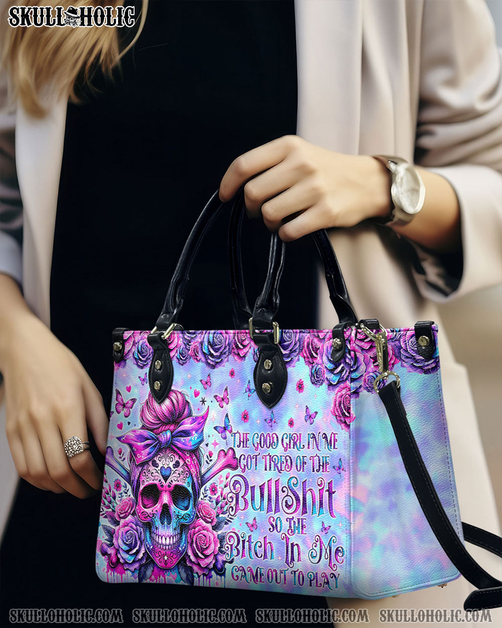 THE GOOD GIRL IN ME LEATHER HANDBAG - TYTM0506245