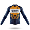 Custom Team Name V20 Navy - Men's Cycling Kit