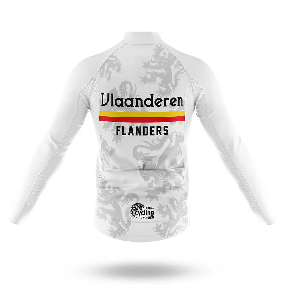 Vlaanderen (Flanders) - White - Men's Cycling Kit