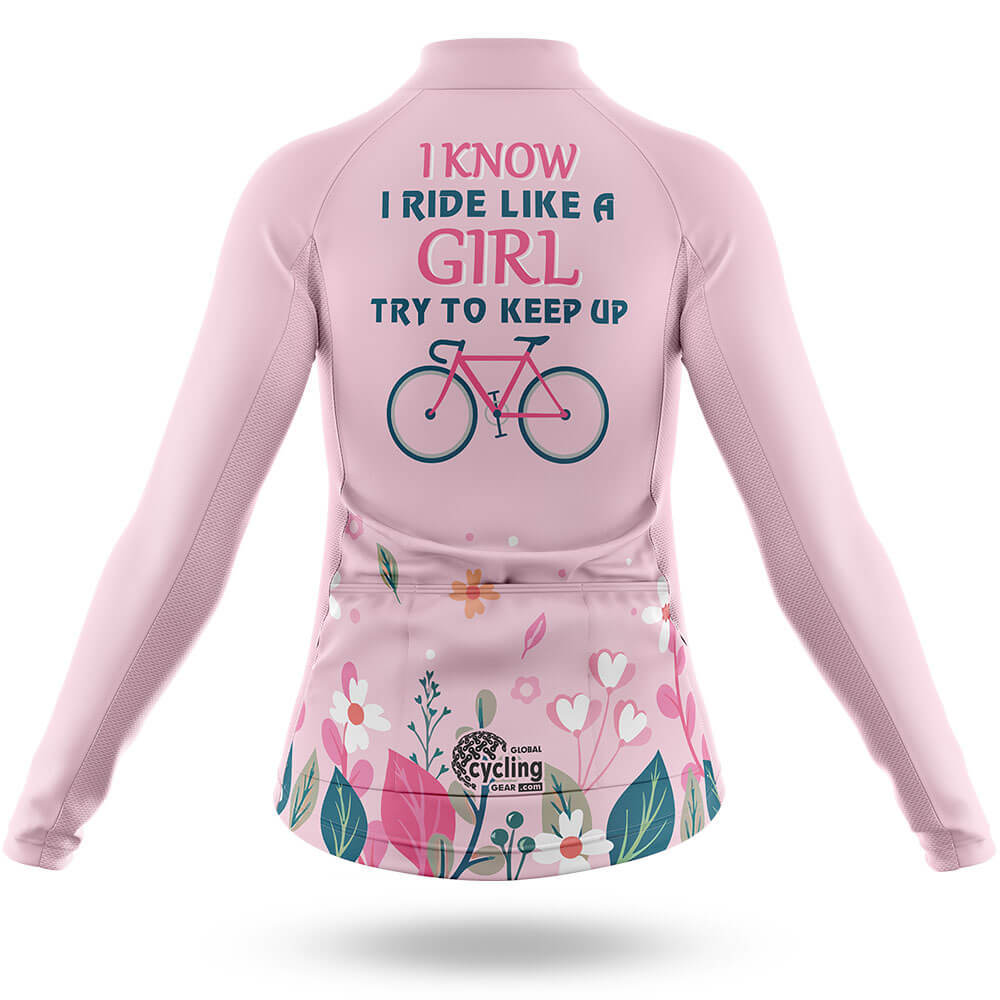 Like A Girl V4 - Women - Cycling Kit