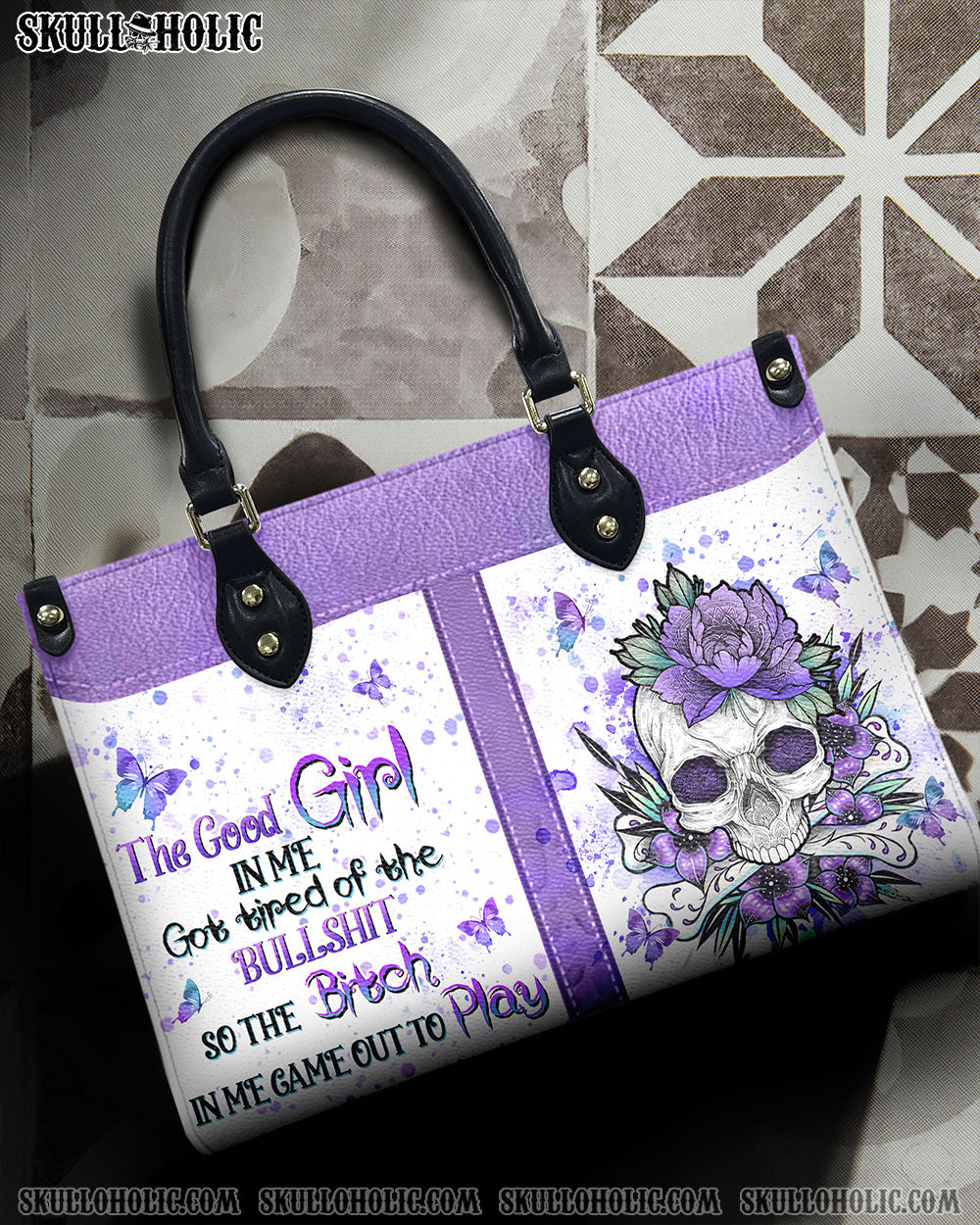 THE GOOD GIRL IN ME LEATHER HANDBAG - YHHN2703241