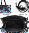 SKULL ROSES LEATHER HANDBAG - YHDU1406243