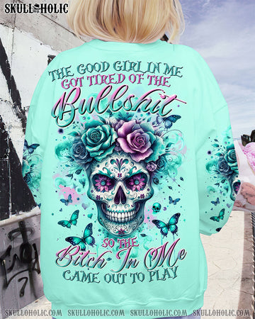 THE GOOD GIRL IN ME SUGAR SKULL ALL OVER PRINT - TLTR1611231