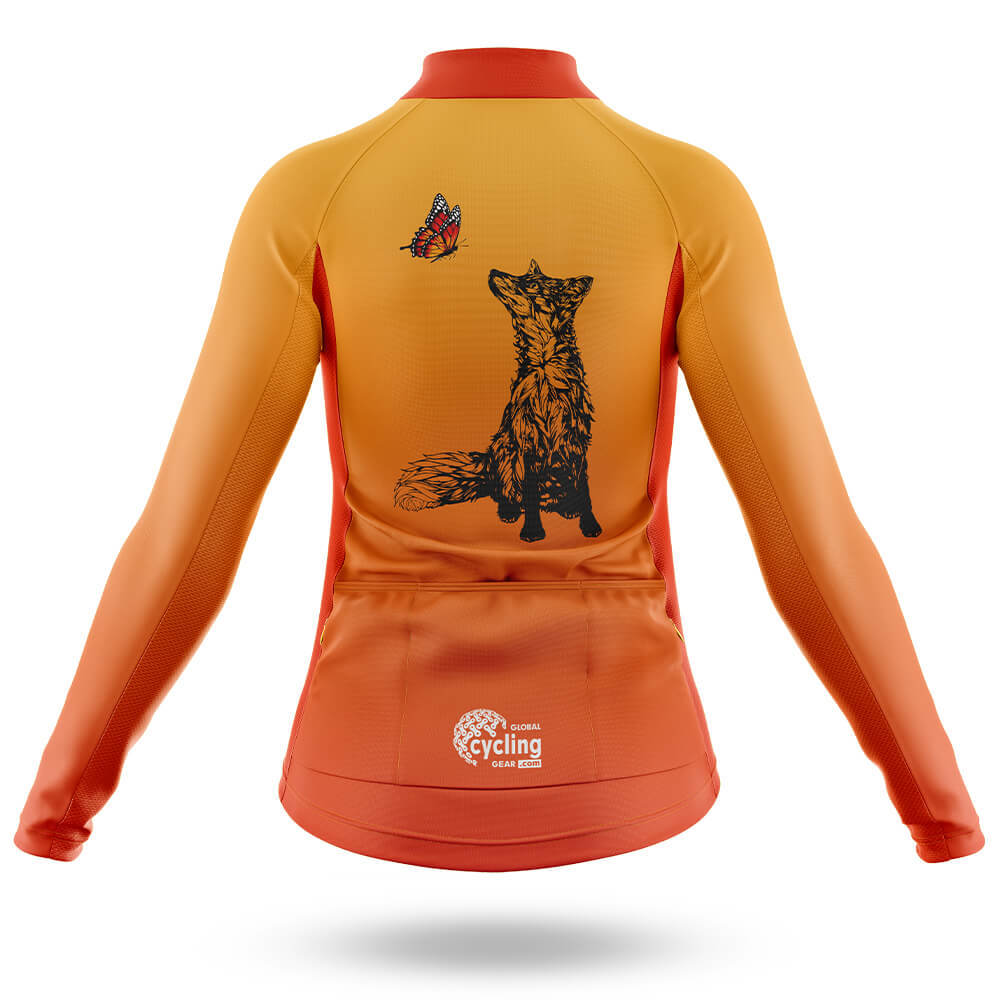 Fox and Butterfly - Women's Cycling Kit