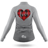 Red Plaid Valentine - Women's Cycling Kit