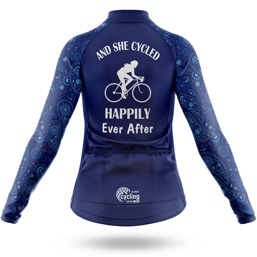 She Cycled Happily - Women's Cycling Kit