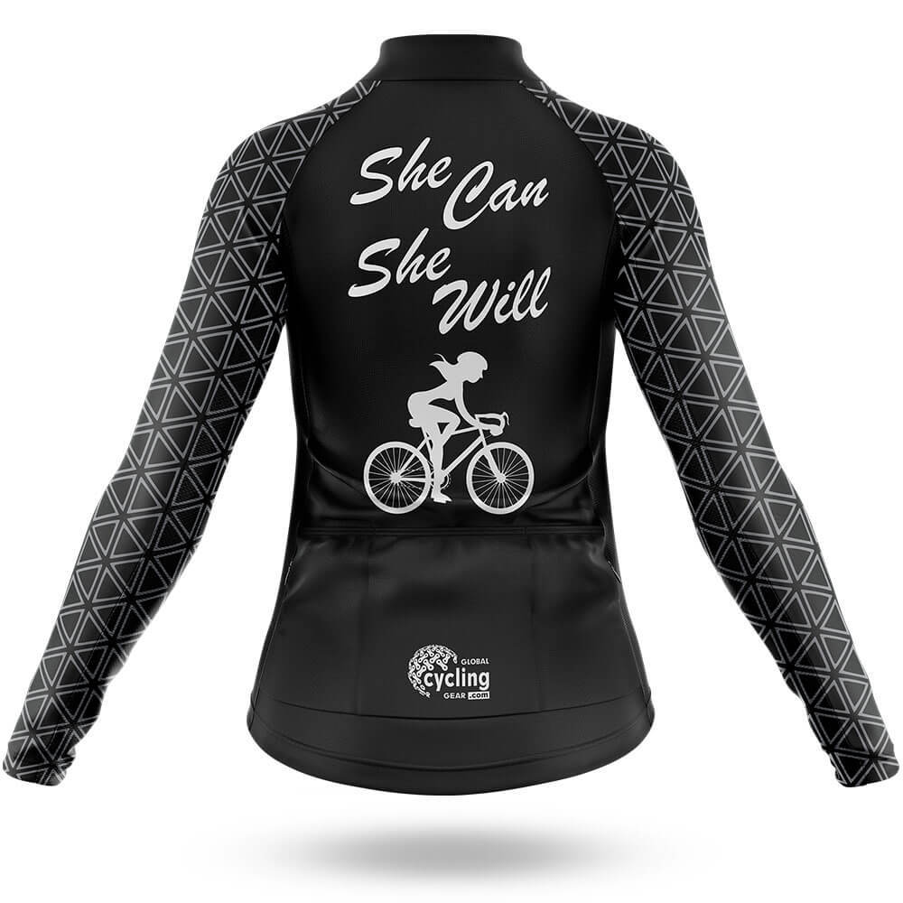She Can She Will - Women's Cycling Kit