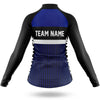 Custom Team Name M6 Navy - Women's Cycling Kit