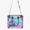 Bigcrowns SALTWATER HEALS EVERYTHING TURTLE LEATHER HANDBAG T2703241