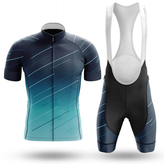 Gradient Men's Cycling Jersey Set, Road Bike Cycling Kit for Men, Biking Outfit, Bicycle Suit, Team Racing Uniform