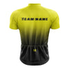BigCrowns | Custom Name Yellow Cycling Team Jersey and Bibs