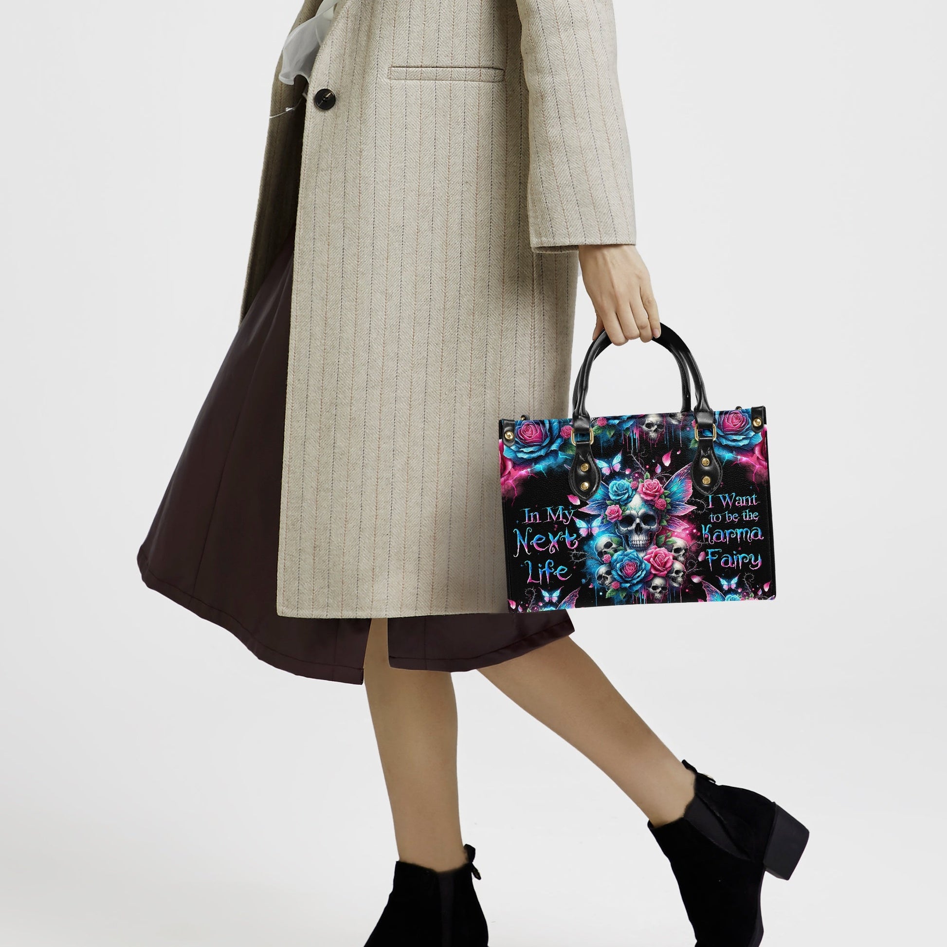 KARMA FAIRY LEATHER HANDBAG - TYQY0204243