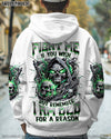 FIGHT ME IF YOU WISH REAPER SKULL ALL OVER PRINT -  TLNZ0802251