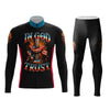 In God We Trust Men's Cycling Jersey Set, Road Bike Cycling Kit for Men, Biking Outfit, Bicycle Suit, Team Racing Uniform
