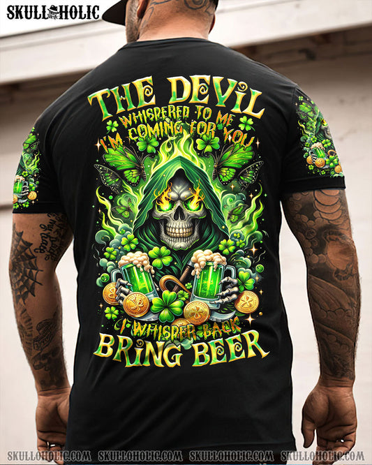 THE DEVIL WHISPERED BEER REAPER PATRICK'S DAY ALL OVER PRINT - TLTR0901245