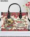 YOU COULDN'T HANDLE ME LEATHER HANDBAG - YHHN2507244