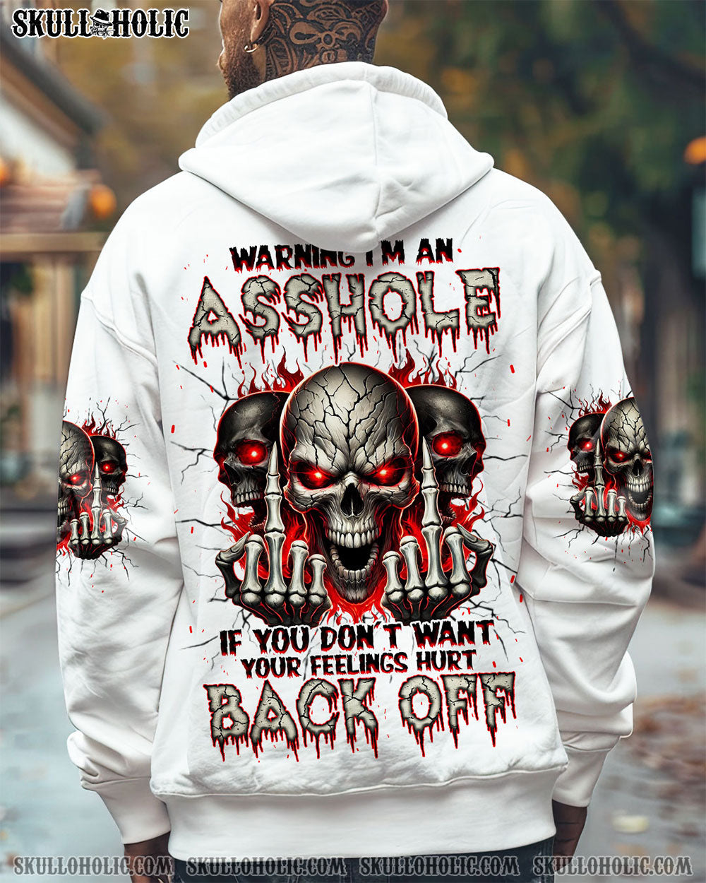 WARNING I'M AN A SKULL ALL OVER PRINT - TLNZ0409241