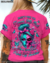 DON'T TRY TO FIGURE ME OUT SKULL ALL OVER PRINT - YHLT2603251