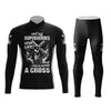 Jesus Cross Men's Cycling Jersey Set, Road Bike Cycling Kit for Men, Biking Outfit, Bicycle Suit, Team Racing Uniform