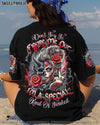 DON'T TRY TO FIGURE ME OUT SKULL ALL OVER PRINT   - TLTW2203251