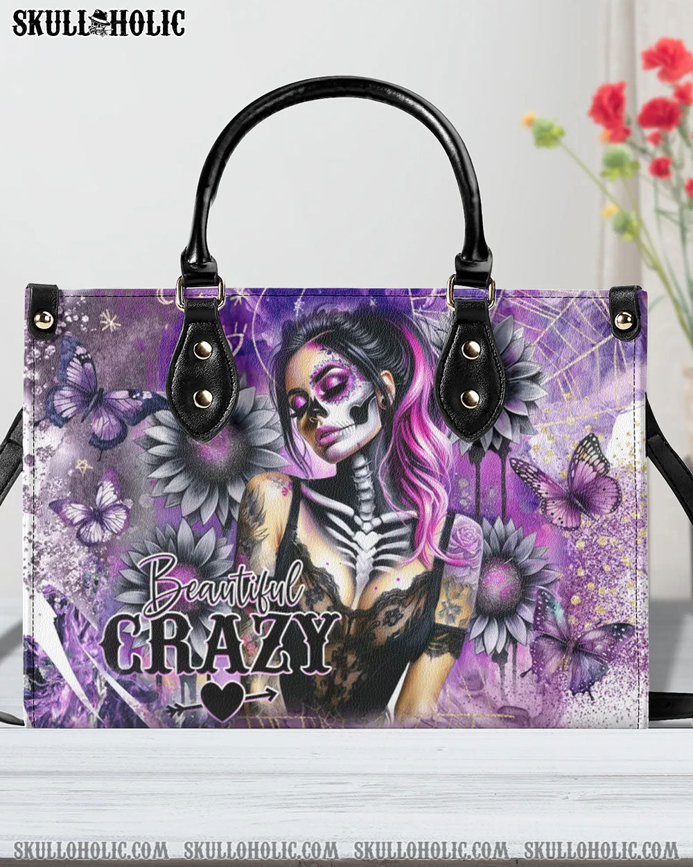 BEAUTIFUL CRAZY LEATHER HANDBAG - YHDU1206244