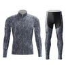 Navy Camo Men's Cycling Jersey Set, Road Bike Cycling Kit for Men, Biking Outfit, Bicycle Suit, Team Racing Uniform