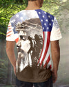Hiker And His God All Over Print Shirt