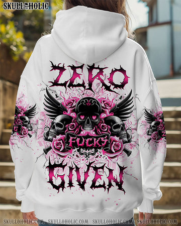 ZERO F GIVEN ROSE SKULL ALL OVER PRINT - TLTW2410241