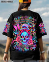 IT'S GOING TO BE ONE OF THOSE DAYS MESSY BUN SKULL ALL OVER PRINT   - TLTR1004251