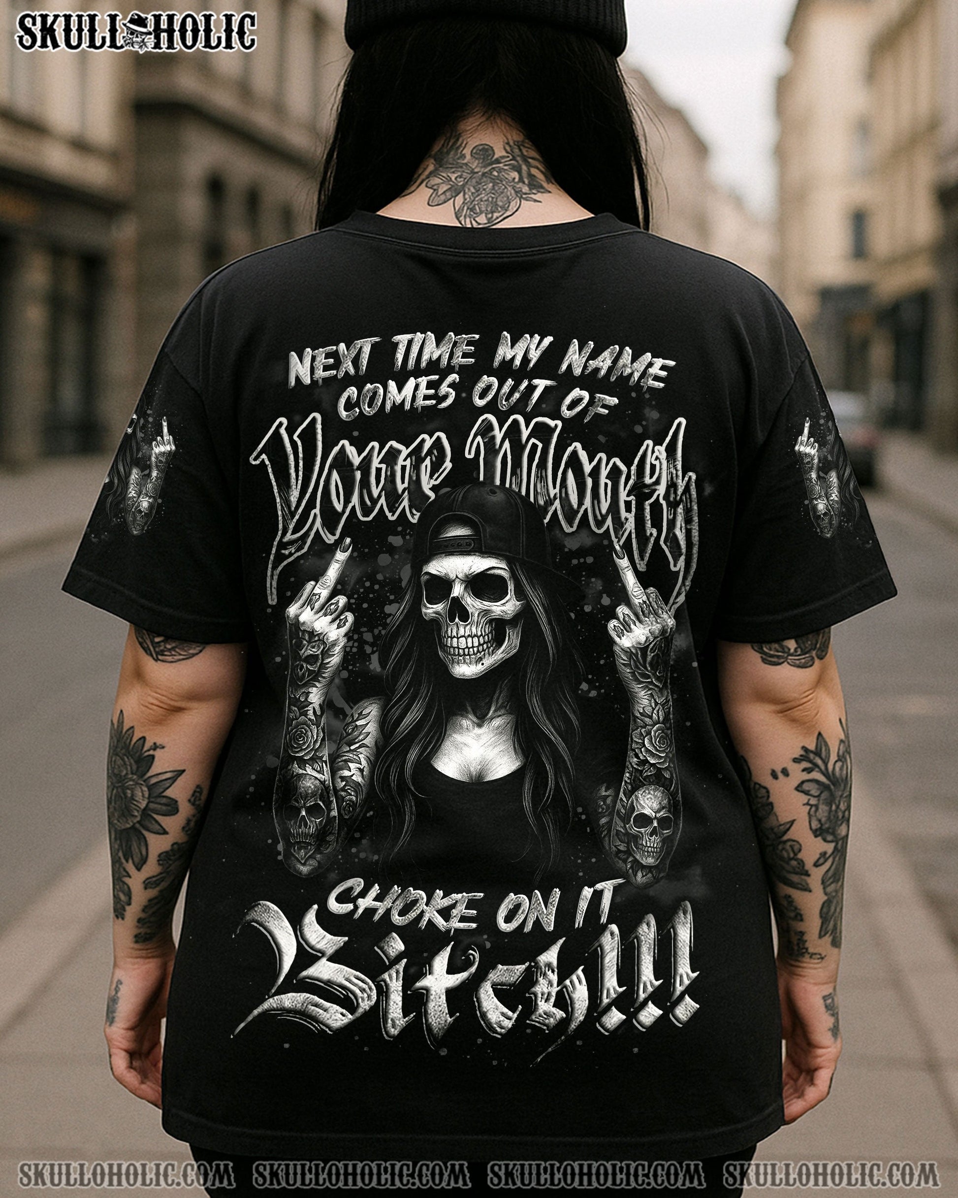 NEXT TIME MY NAMES COMES OUT ALL OVER PRINT - YHLT0805242