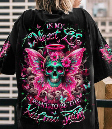 KARMA FAIRY SKULL WINGS ALL OVER PRINT - YHHG1903252