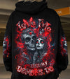 LOVE ME LIKE MY DEMONS DO SKULL ALL OVER PRINT - YHDU2702252