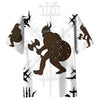 Bigfoot Viking Warrior Hawaiian Shirt