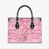 Bigcrowns SMELL THE SEA FEEL THE BREEZE SEAHORSE LEATHER HANDBAG N2703242
