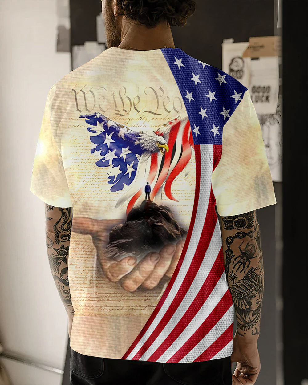 Standing On The Peak All Over Print Shirt