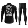 Jesus Cross Men's Cycling Jersey Set, Road Bike Cycling Kit for Men, Biking Outfit, Bicycle Suit, Team Racing Uniform