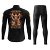 The Lord Jesus Men's Cycling Jersey Set, Road Bike Cycling Kit for Men, Biking Outfit, Bicycle Suit, Team Racing Uniform