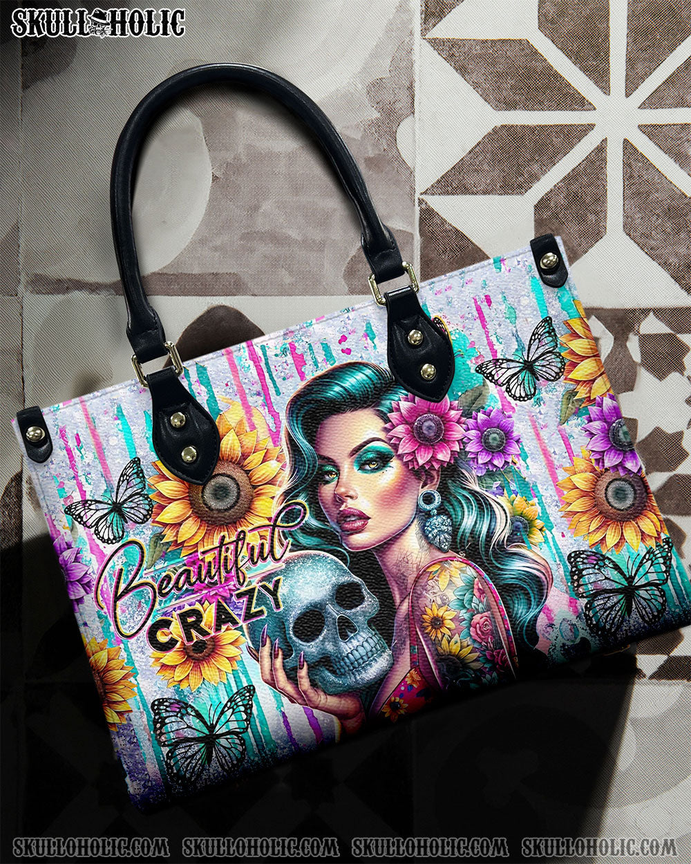 BEAUTIFUL CRAZY LEATHER HANDBAG - YHLT0706244