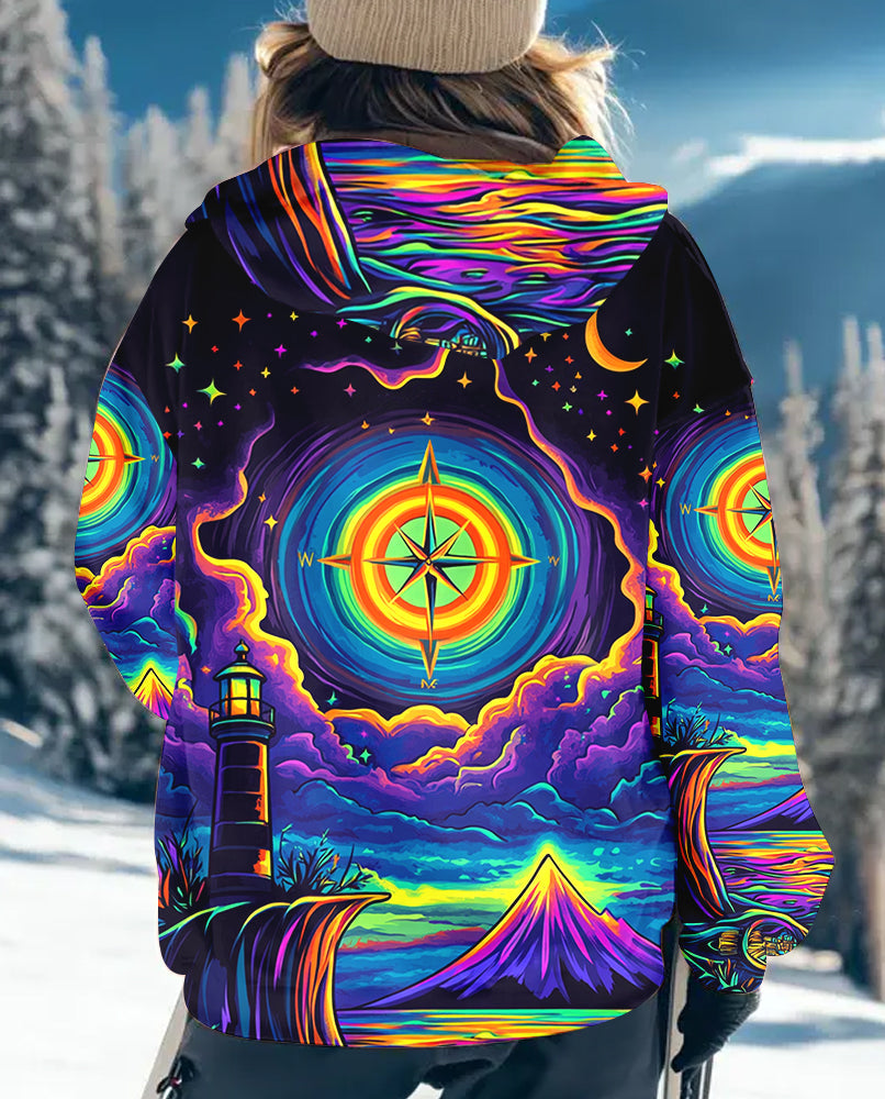 Always Take The Scenic Route All Over Print Shirt