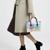 Bigcrowns IT'S 5 O'CLOCK SOMEWHERE FLAMINGO LEATHER HANDBAG YHKD2603241