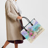 Bigcrowns IT'S 5 O'CLOCK SOMEWHERE FLAMINGO LEATHER HANDBAG YHKD2603241