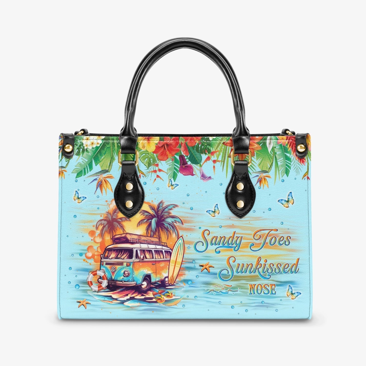 Bigcrowns SANDY TOES SUNKISSED NOSE LEATHER HANDBAG YHKD2603243