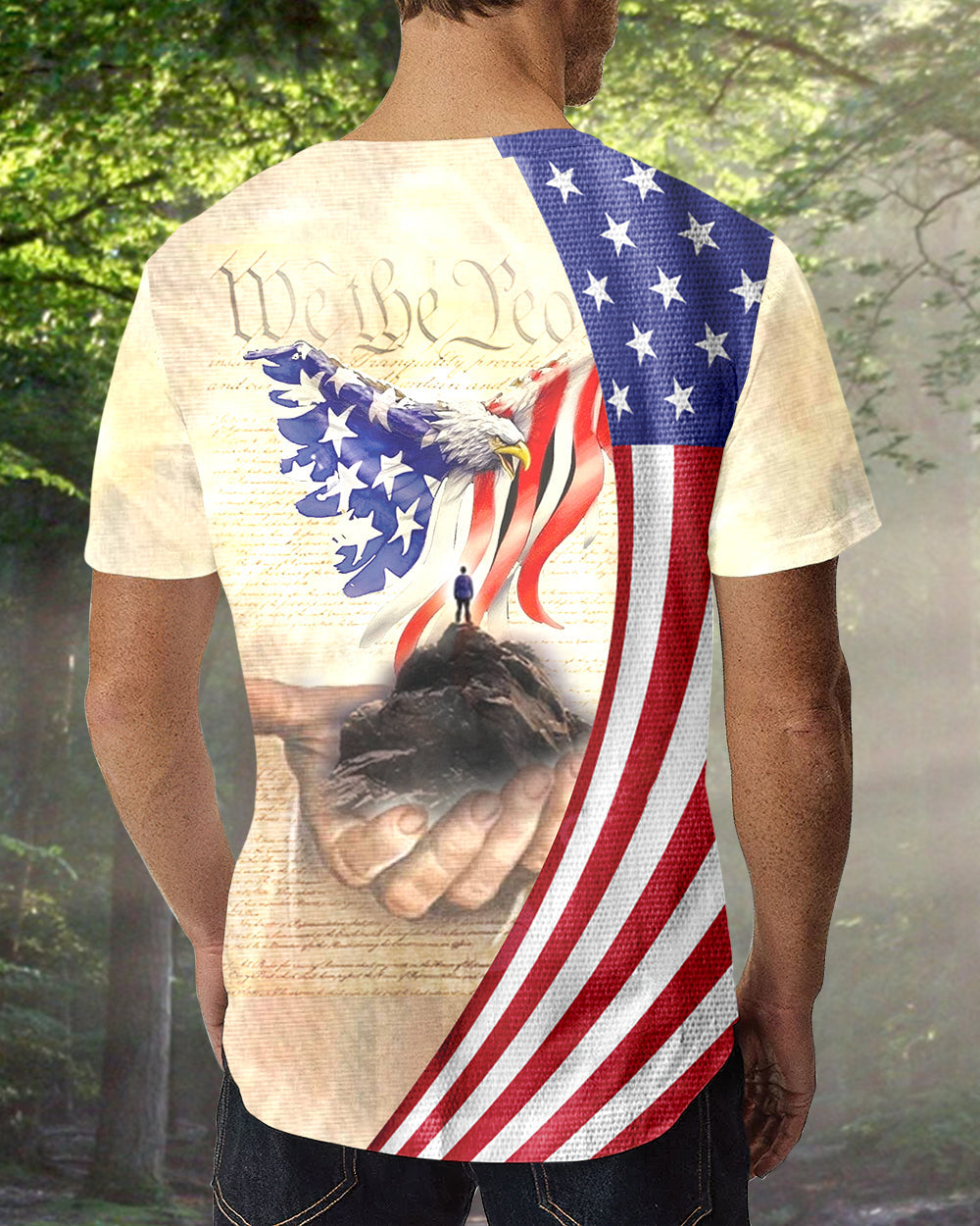 Standing On The Peak All Over Print Shirt