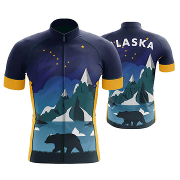 Alaska Cycling Jersey for Men